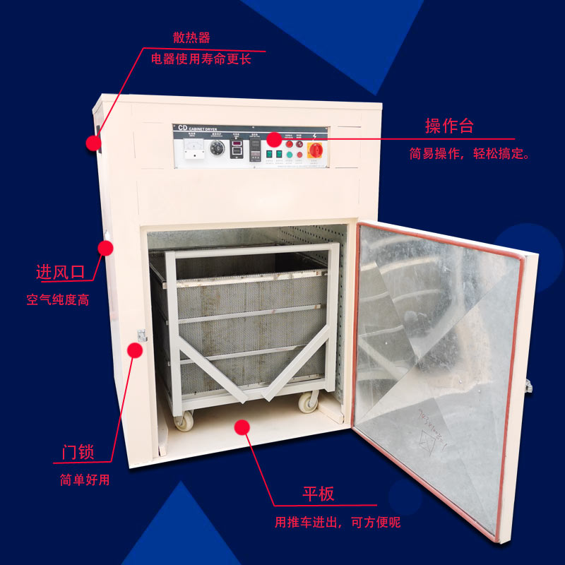 廠家標準機商用工業烤箱尼龍料烘箱美耐皿烤爐